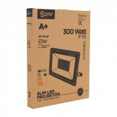 ZMR 300 WATT - 220 VOLT 6500K IP66 150* IŞIK AÇISI DRIVERSIZ SLİM KASA BEYAZ LED PROJEKTÖR - 3