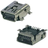 USB 5 PIN YATIK ŞASE MINI USB 5 PIN 90 - 1