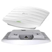 TP-LINK OMEGA EAP110 1 PORT 10/100 2.4GHZ 300 MBPS 2X4DBI ANTEN İÇ ORTAM KABLOSUZ TAVAN TİPİ ACCESS POINT (ADAPTÖRLÜ) - 1