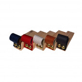 Barış Dizayn Premium 5 Renk Deri Kapı süslü altlığı kapı stoperi stopper kapı durdurucu (5li paket) - 4