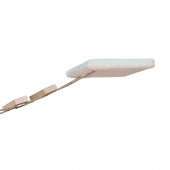 Barış Dizayn Peluş Basamaklı Kedi Köprüsü Peluş Raf Duvar Kedi Yolu Parkur Bej (130cm) - 5