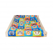 Barış Dizayn Doğal ahşap duvara monte kedi hamağı kedi yatağı kedi hamak (43cm x 36cm) Kareli - 2