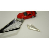 Mini Cooper Çamurluk Yanı Vent Dekoratif 3M 3D Rüzgarlık Seti thumbnail 1