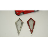 Mini Cooper Çamurluk Yanı Vent Dekoratif 3M 3D Rüzgarlık Seti thumbnail 4