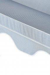 Olea 3 Kişilik Bahçe Balkon Teras Salıncağı - Lacivert Çizgili - 3