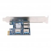 EUX1-04 PCIE 1 to 4 Yuvalı Yükseltici Kart - 2