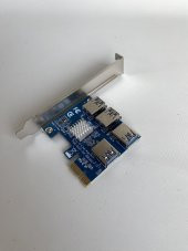EUX1-04 PCIE 1 to 4 Yuvalı Yükseltici Kart - 3