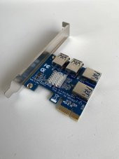 EUX1-04 PCIE 1 to 4 Yuvalı Yükseltici Kart - 4