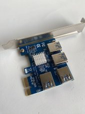 EUX1-04 PCIE 1 to 4 Yuvalı Yükseltici Kart - 6