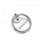 Halka Sarkaç Krom Üstten Vidalı Sandalye Arkası Mobilya Kulp - 2