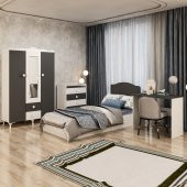 Garaj Home Elit Genç Odası Takımı Antrasit - 1