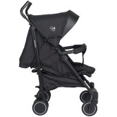 Biddy Pitty Picco Alüminyum Hafif Lüks Baston Bebek Arabası Jet Black - 4