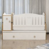 Garaj Home Tuana Gold Bebek Odası Takımı - Yatak ve Uyku Seti Kombinli-UYKU SETİ-MAVİ - 5