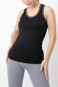 Gigotto Kadın Seamless Fitilli Atlet - 1