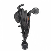 Biddy Pitty Picco Baston Bebek Arabası Dark Grey Melange - 4