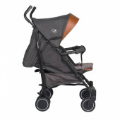Biddy Pitty Picco Baston Bebek Arabası Dark Grey Melange - 5