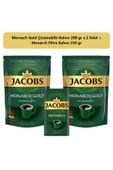 Jacobs Monarch Gold Kahve 400 gr + Monarch Filtre Kahve 250 gr - 1