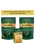 Jacobs Monarch Gold Kahve 400 gr + Selection Filtre Kahve 250 gr - 1