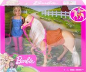 Barbie ve Güzel Atı Oyun Seti, Sarışın Bebekli FXH13 - 6