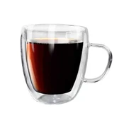 Omnisoft EPX KCB-90 Çift Katmanlı Kulplu Bardak 90 ml - 1