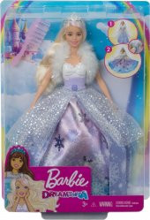 Barbie Dreamtopia Karlar Prensesi Bebek, 30 Cm, Pembe Gölgeli, Sarı Saçlı Gkh26 - 6