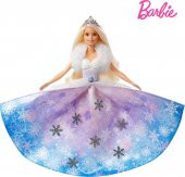 Barbie Dreamtopia Karlar Prensesi Bebek, 30 Cm, Pembe Gölgeli, Sarı Saçlı Gkh26 - 8