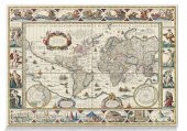 Star Puzzle 2000 Parçalık Dünya Haritası II Puzzle/Yapboz - Joan Blaeu (1596-1673) - 1
