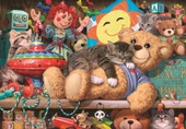 Anatolian 260 Parça Oyuncak Dolabı ve Kedi Puzzle - Steve READ - 1