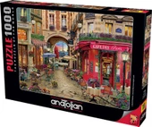 Anatolian 1000 Parça Paris Cafe Puzzle - David Maclean thumbnail 2