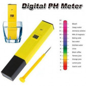 Dijital Ph Metre Su Sıvı Akvaryum Ph Ölçer 2 Adet Kalibrasyon Hediye A47 - 2