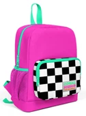 Coral High Pembe Damalı Anaokul ve İlkokul 1.Sınıf Okul Çantası - Kız çocuk - 1