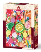 Art Puzzle Renkli Şekerler 500 Parça Puzzle - 1