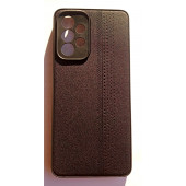 Samsung Galaxy A33 5G Deri Görünümlü Yumuşak Kılıf thumbnail 3