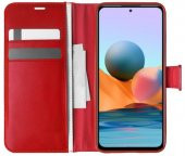 Xiaomi Redmi Note 10 Kılıf Kar Deluxe Kapaklı Standlı Kartlıklı Korumalı - 2