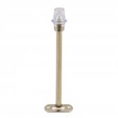 Kapı Stoperi Tamponu 20 cm Krom Metal Vidalı Kapı Stopu Silikonlu - 5