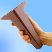 Sedir Lüks Mobilya Kanepe Tv Ünitesi Koltuk Ayağı 20 Cm Ahşap Desenli Kahverengi Konsol Ayakları - 5