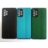 Samsung Galaxy A72 Deri Görünümlü Yumuşak Spor Kılıf thumbnail 7