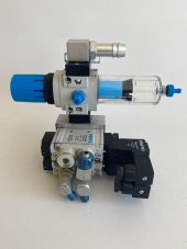 Festo Pnömatik Hava Hazırlama Ünitesi LFR-1/4-DB-7-5M-O-MINI-H - 6