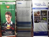 38 ADET Roll Up Yönlendirme Levhası Reklam Standı Rulo Sarmal Toptan Satış - 1
