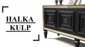 Halka Sarkaç Antik Sarı Tek Vidalı Mobilya Kulp Düğme - 3