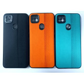 Xiaomi Redmi 9C Deri Görünümlü Spor Yumuşak Kılıf - 7