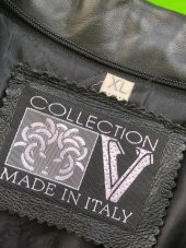 Versace Collection Erkek Deri Ceket XL 2. El - 6