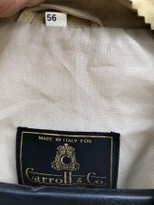 Carroll Erkek Mevsimlik Deri Ceket 56 2. El - 5