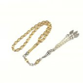 Bilek Boy Beyzi Model Püsküllü 4-7mm Ateş Sıkma Kehribar Tesbih thumbnail 3