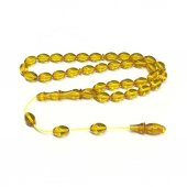 Sistemli Beyzi Model 7-11mm Ateş Sıkma Kehribar Tesbih thumbnail 2