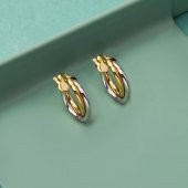 14 Ayar Altın 2 cm Çaplı Halka Küpe thumbnail 4