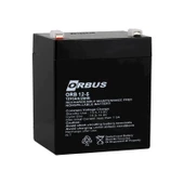ORBUS ORB12-5 12 VOLT - 5 AMPER KURU AKÜ (90 X 70 X 101 MM) - 1