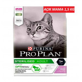 Pro Plan Sterilised Tavuklu ve Hindili Kısırlaştırılmış Yetişkin Kedi Maması 1,5 KG - 1