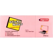 BIGPOINT YAPISKANLI KAGIT 40x50 3 LU PEMBE (800) - 1