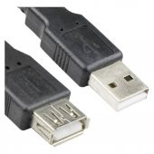 VCOM CU202-B-3.0 3MT SIYAH 2.0 USB UZATMA KABLOSU - 2